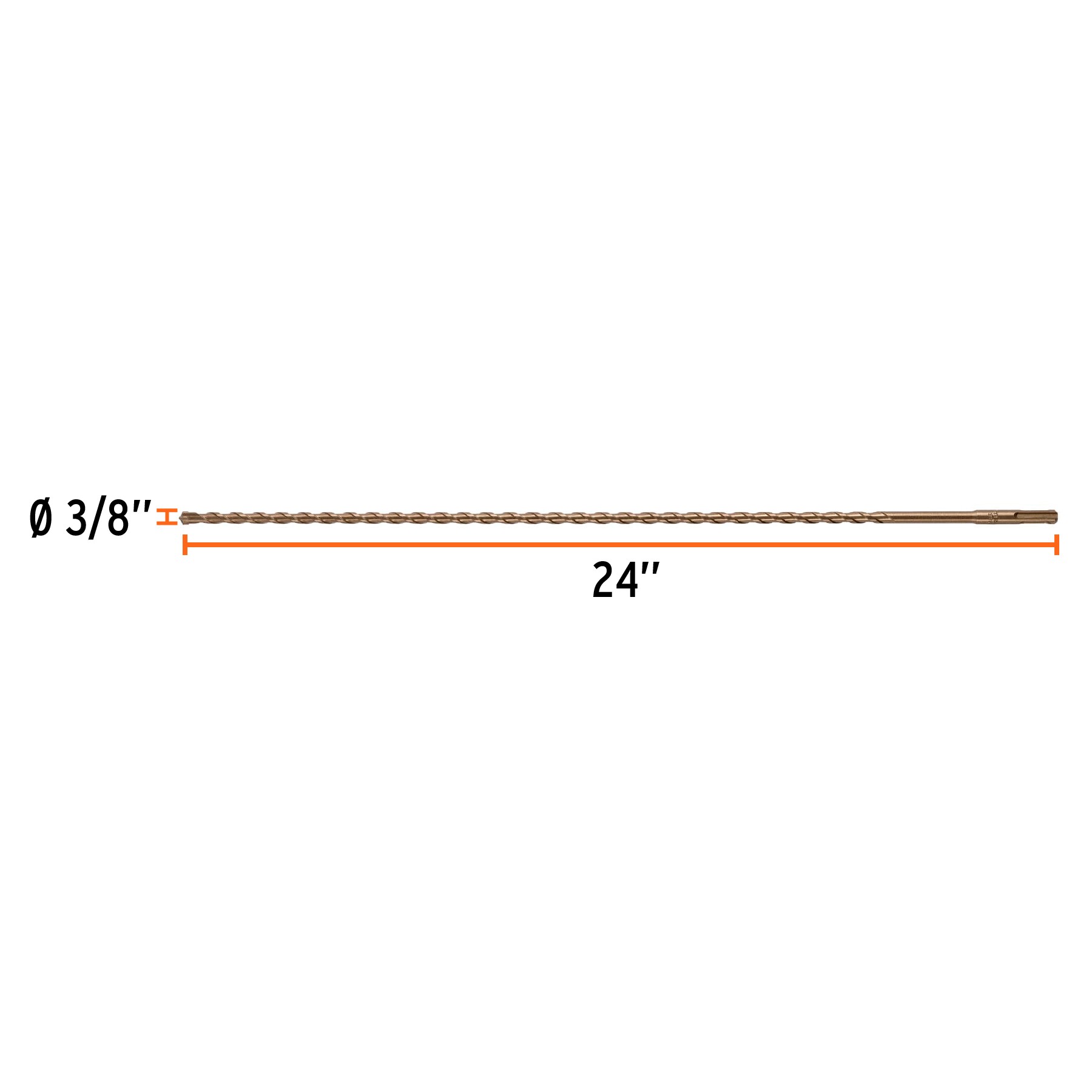 Broca SDS Plus 3 8 X 24 Truper SDS Plus 101146