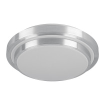 Luminario LED 22W plafón decorativo metálico, luz día, BASIC