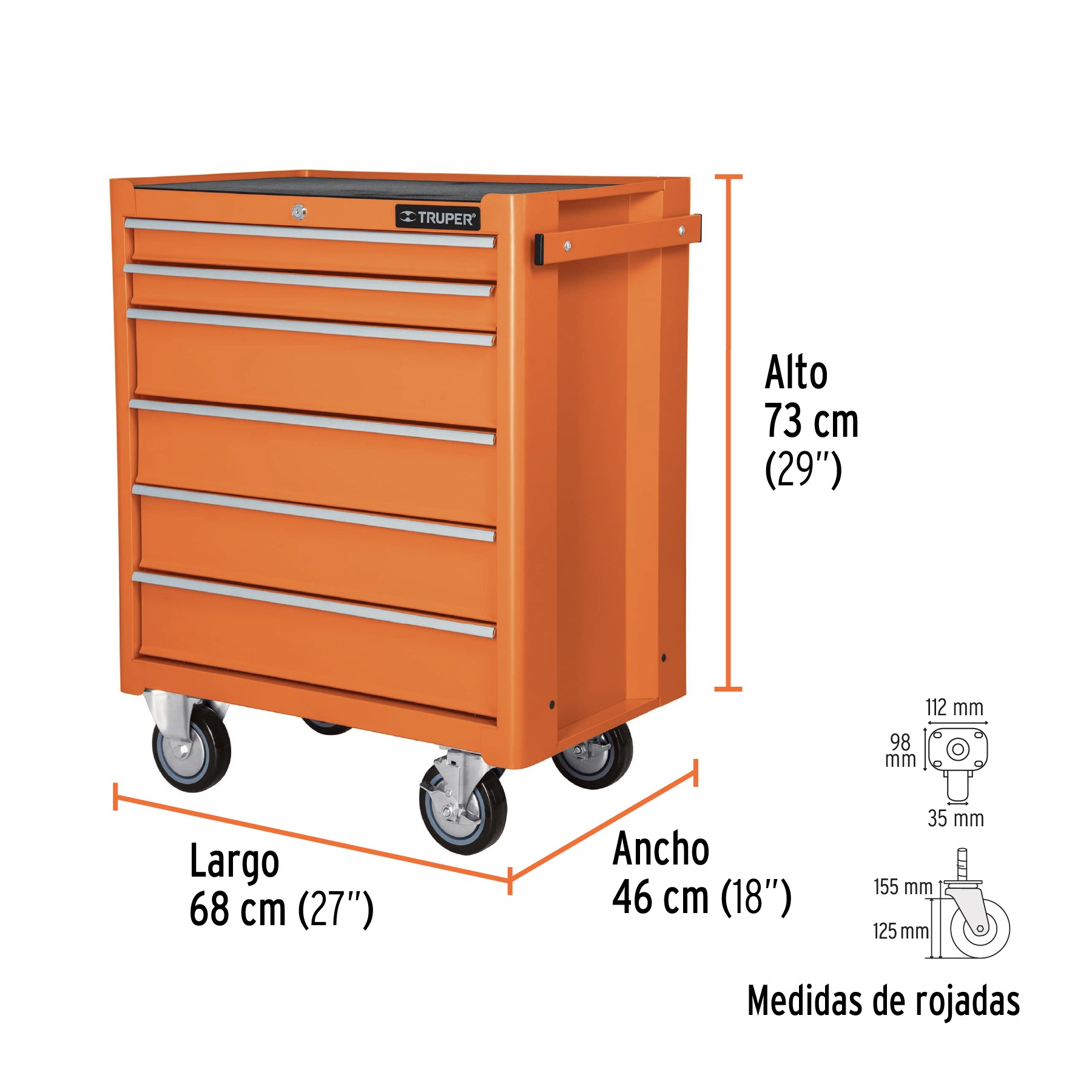 Gabinetes de Almacenamiento Industriales con Gavetas en Existencia