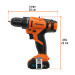 Taladro 3/8", 12V, 1 batería 2Ah, PRO