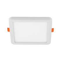 Luminario LED plafón 8W 6500K, ajustable, cuadrado, VOLTECK