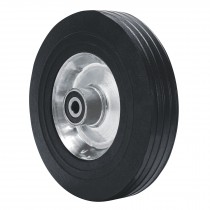 Rueda de hule sólido 10" de alto desempeño, doble balero