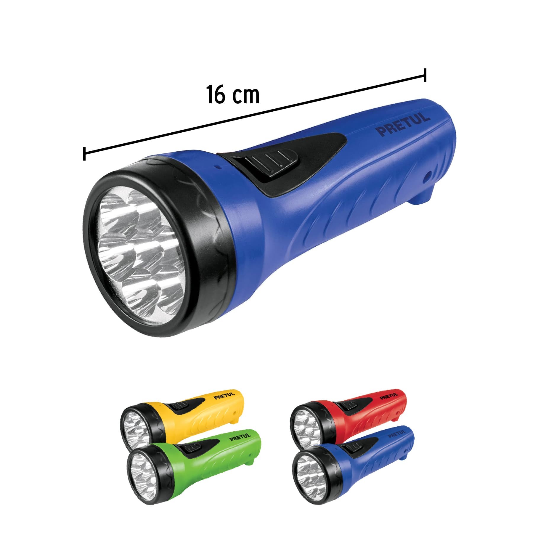 Juego de 2 Lamparas Linternas de Taller LED recargable USB 2 modos de luz