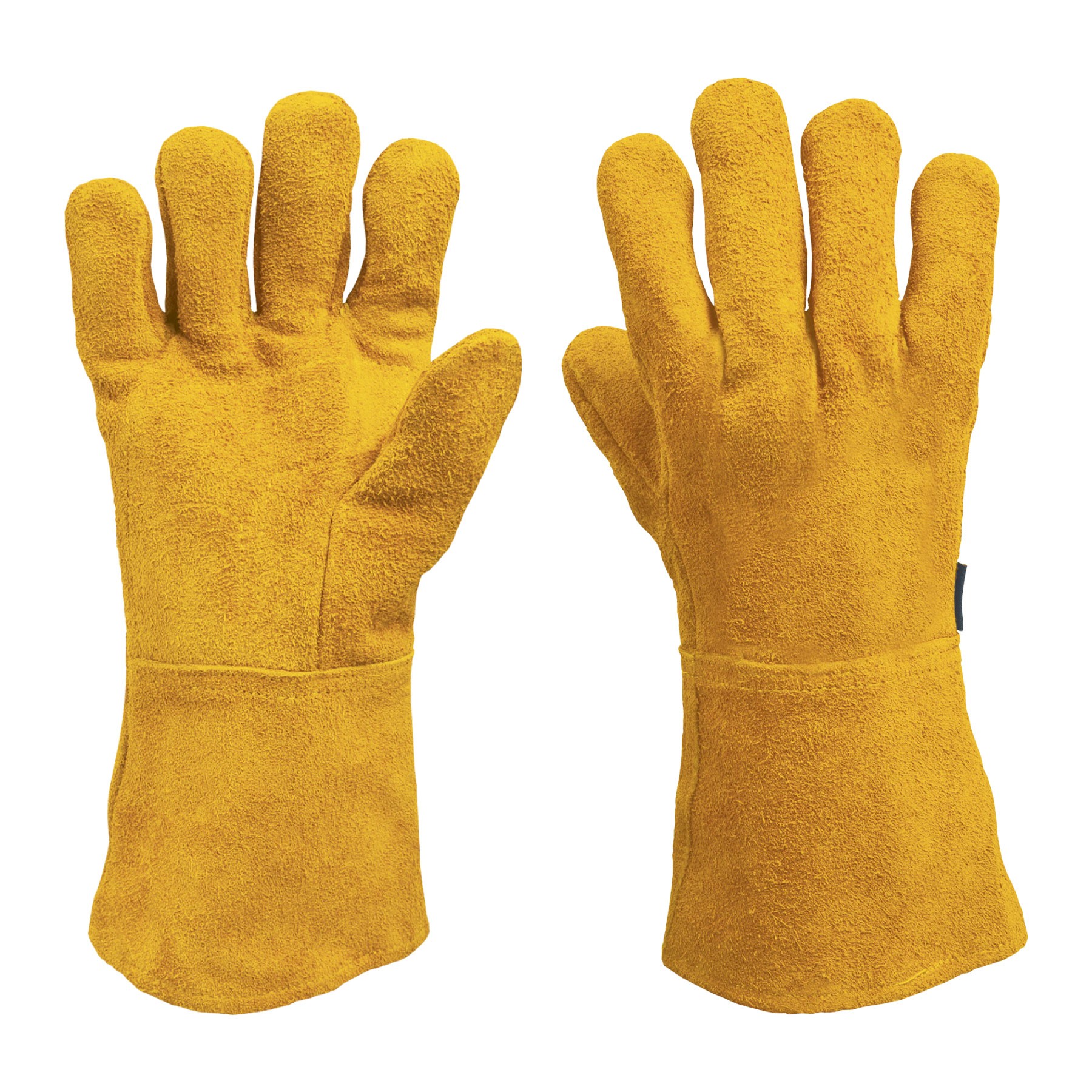 Guantes de carnaza para soldador