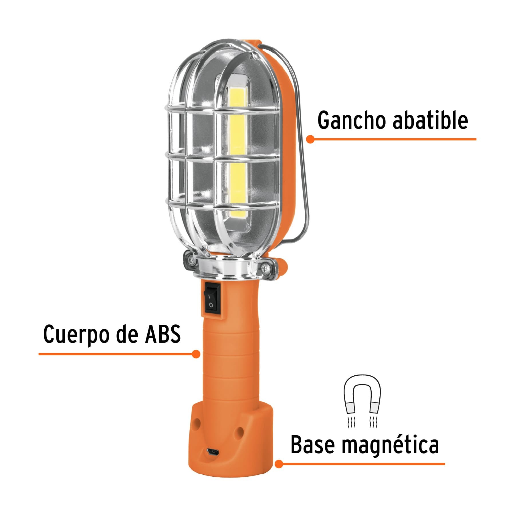 Linternas de trabajo LED para Taller Recargables