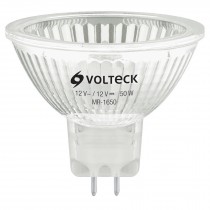 Lámpara de halógeno 50 W tipo MR 16 base GU5.3, Volteck