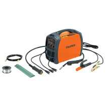 Soldadora para microalambre y electrodo, 130A, TRUPER