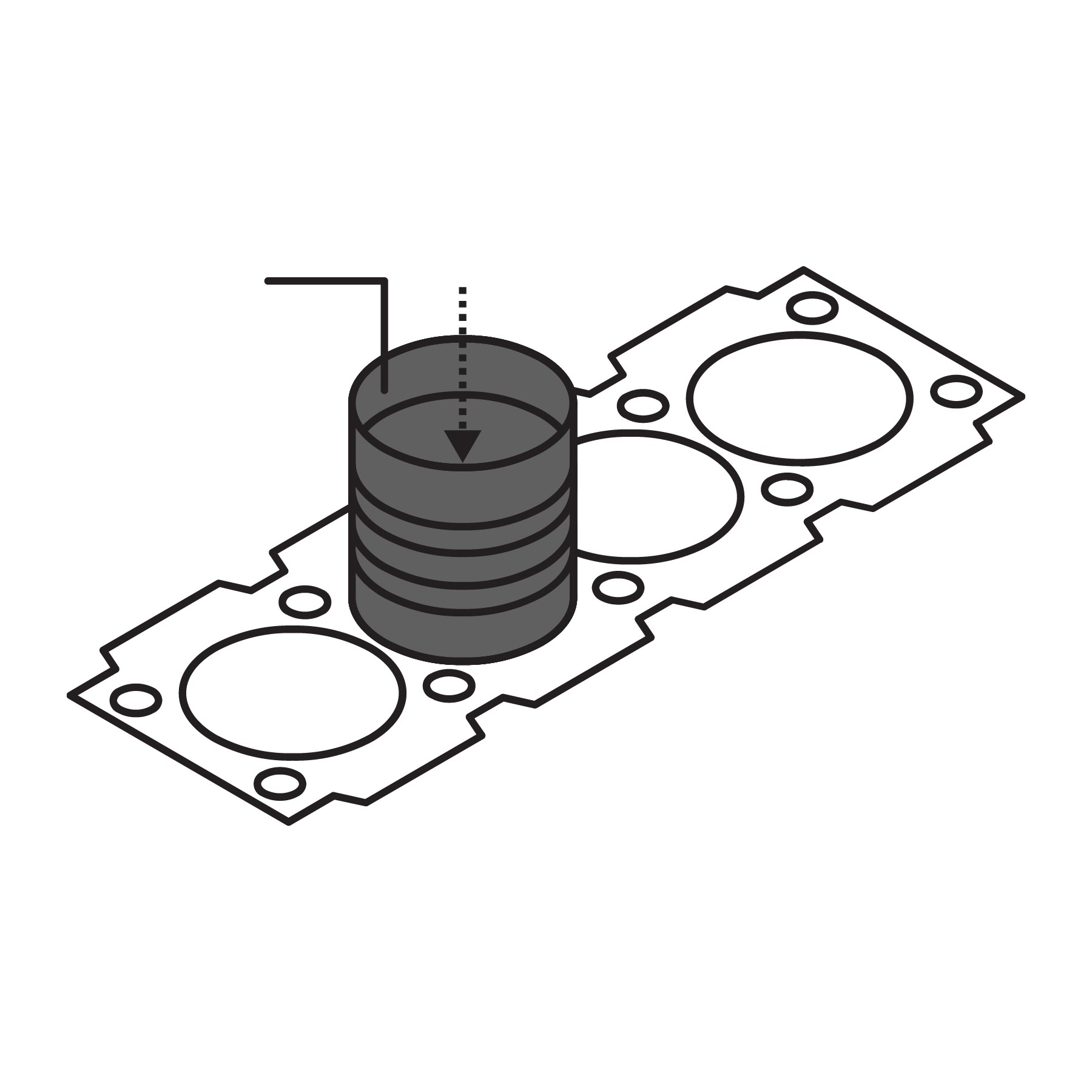 PISTON DE AIRE NEUMATICO - La Casa del Carpintero