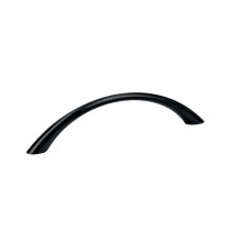 Jaladera de 96mm estilo "Arco" acabado negro, Hermex