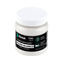 Polish en pasta blanca para auto, 250 g, uso ligero, KLINTEK
