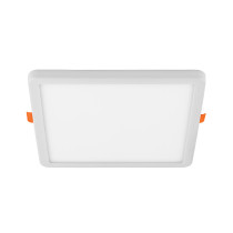 Luminario LED plafón 15W 6500K, ajustable, cuadrado, VOLTECK