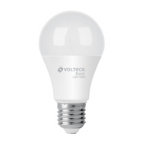 Lámpara de LED tipo bulbo A19 10 W, luz cálida, caja, Basic