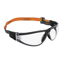 Lentes de seguridad, transparente con banda elástica, Active