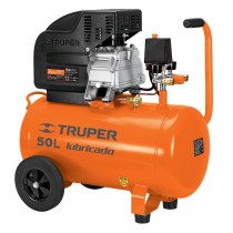 Compresor de aire, lubricado,horizontal 50L 3½HP 127V Truper