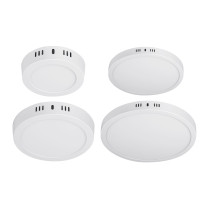 Luminarios redondos de LED tipo plafón, de sobreponer color blanco