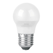 Lámpara de LED, G45, 3 W, luz cálida, Volteck