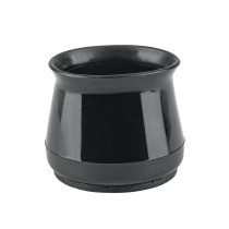 Caja con 24 protectores para patas de silla, negro