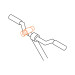 Linterna delantera para bicicleta, 140 lm, recargable