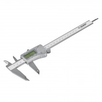 Calibrador vernier digital 6" acero inox, std y mm, Truper