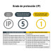 Linterna reflectora LED 260 lm, recargable, PRETUL