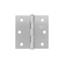 Bisagra cuadrada 2-1/2", satinado, cabeza plana, BASIC