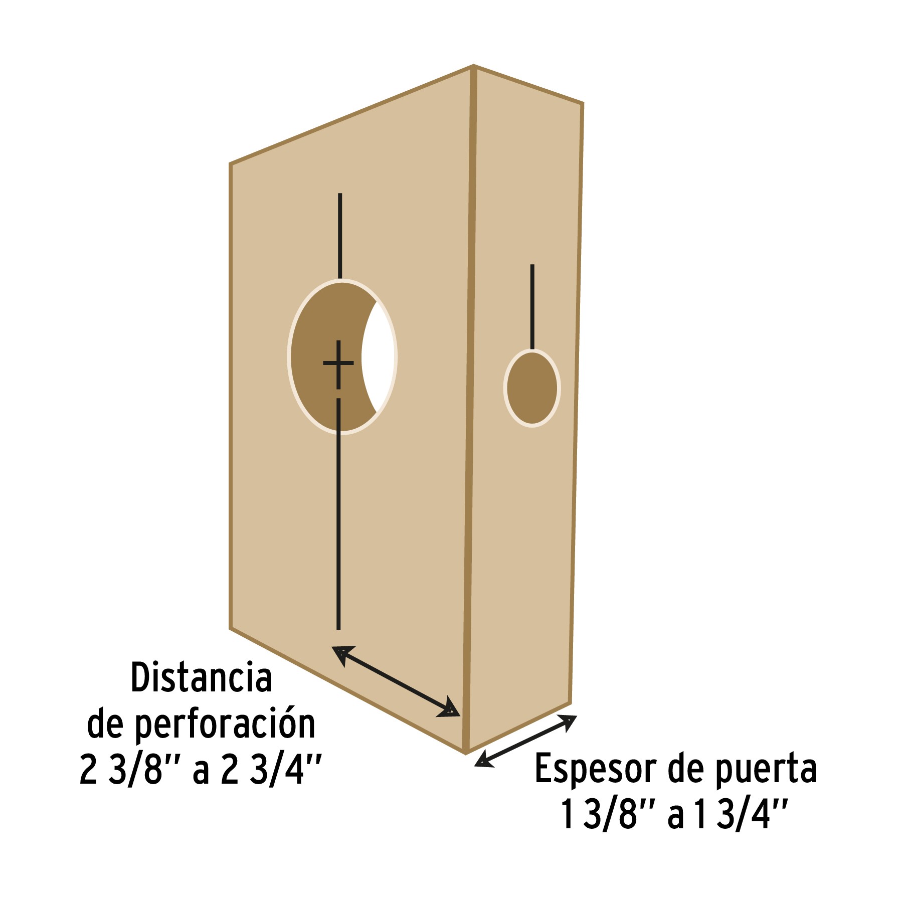 Instalar una CERRADURA 🔐🚪 Colocar Cerrojo puerta madera 