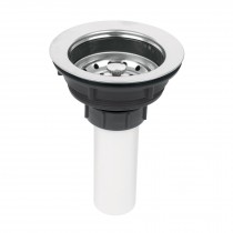 Contracanasta 3-1/2" y tubo de plástico, Foset