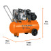 Compresor lubricado, de banda, 60L, hor, 4HP, 127V, TRUPER