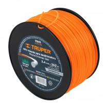 Hilos redondos para desbrozadora en carrete, 3 lb