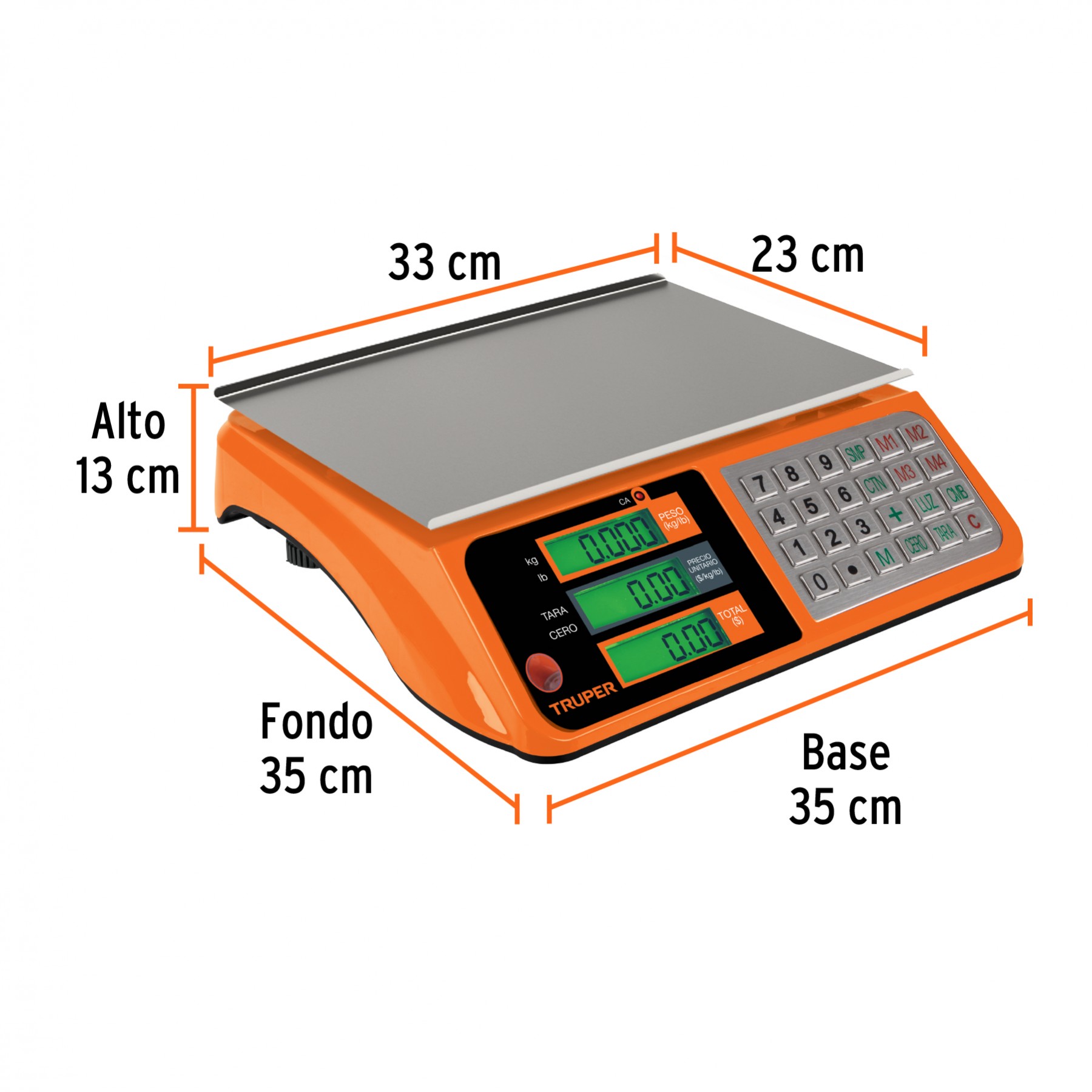 Bascula truper discount 5 kg precio