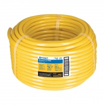 Metro de manguera 3/8" flexible amarilla en 50 m, s/conexión