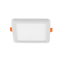 Luminario LED plafón 6W 6500K, ajustable, cuadrado, VOLTECK