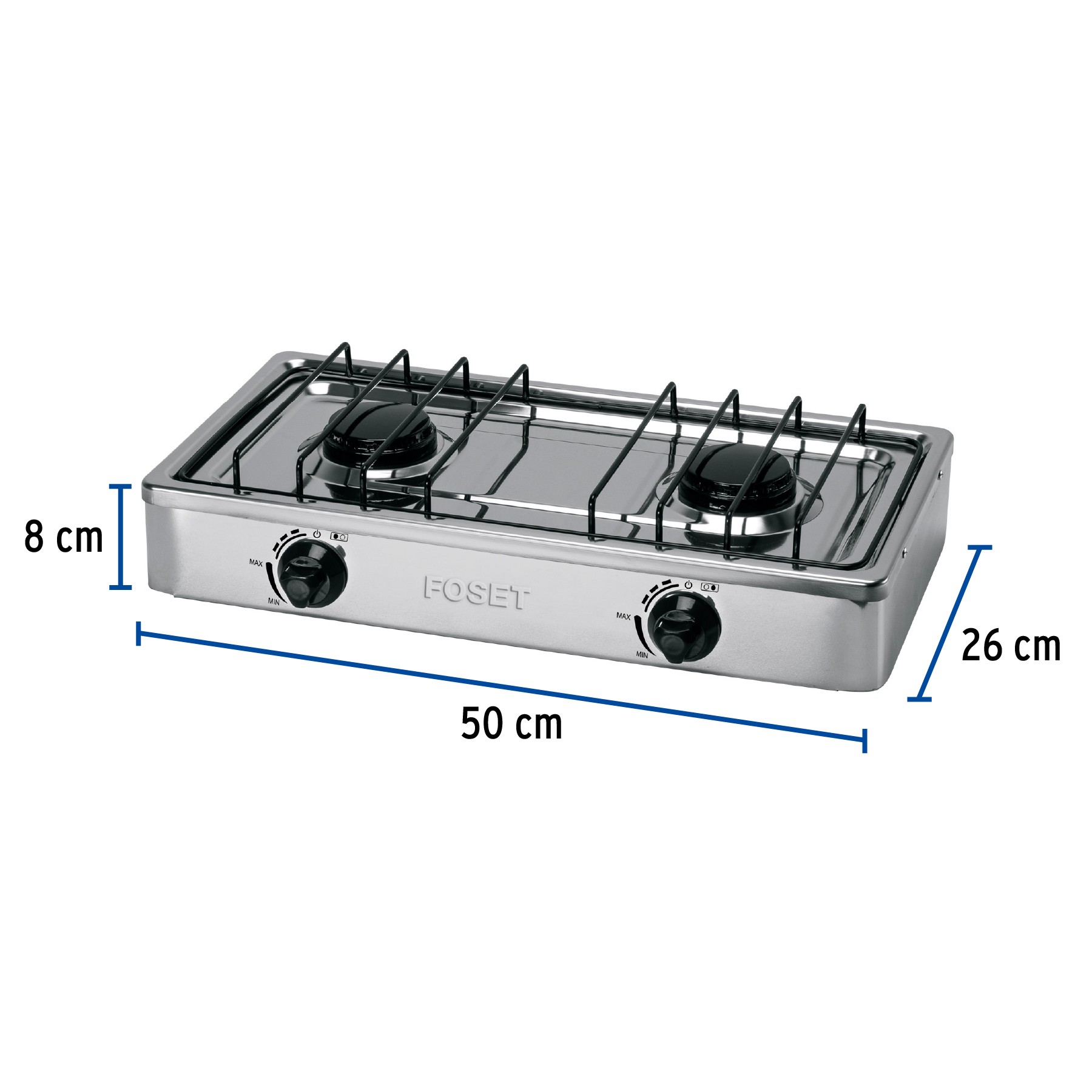 Mini Parrilla Electrica 2 Quemador Para Cocina Interior Portatil Estufa  Hornilla