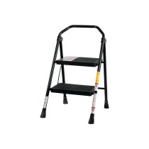 Escalera tubular, plegable, 2 peldaños, Truper