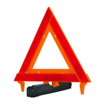 Triángulo de seguridad de 29 cm de alto con estuche plástico