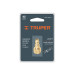 Conector rápido de latón, tipo F, cuerda 1/4" NPT, hembra