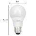 Lámpara LED tipo bulbo con 3 tonos de luz, blíster