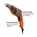 Taladro 3/8", 400W, TRUPER PRO