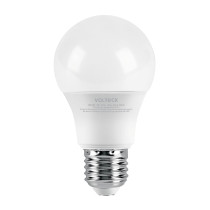 Lámpara LED tipo bulbo A19 6 W luz cálida, blíster, Volteck