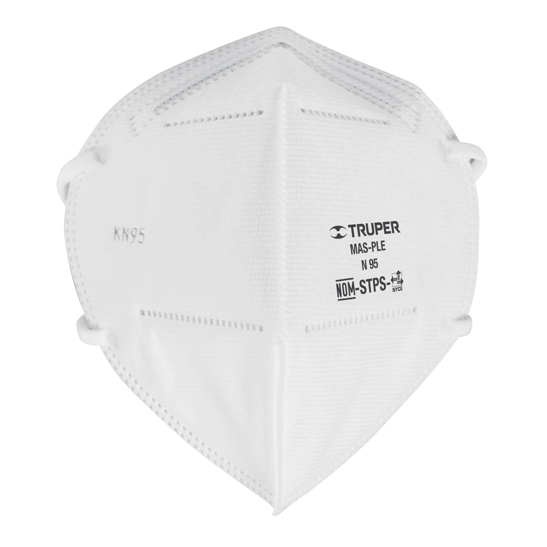 Respirador plegable N95, para polvos y partículas, Truper
