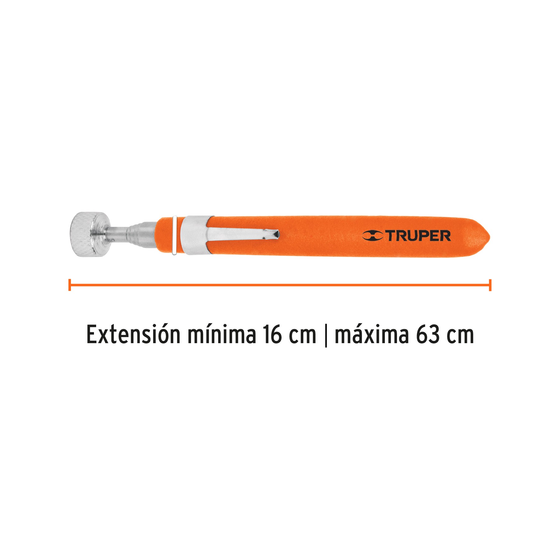 Juego de 3 cuchillos de cocina con soporte de imán - Cobre