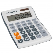 Calculadora de escritorio 19 cm, Truper