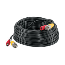 Cable Video y Energía Tipo Siamés CCTV, 20 metros, Volteck
