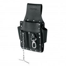 Cinturon portaherramientas para instalador doble gamuza 12 compartimentos -  Akifix