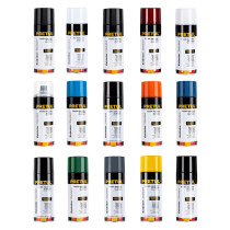 Pinturas en aerosol, colores sólidos, 400 ml
