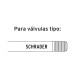 Inflador de cabeza doble, cuerda 1/4" NPT, TRUPER