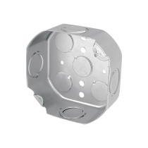 Caja octagonal 4" x 4" reforzada, Volteck