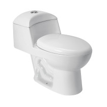 Sanitario one piece alargado de porcelana, blanco, FOSET