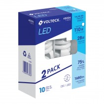 Lámpara LED A19 14 W (equiv. 100 W), luz cálida, caja, De LED, 46593