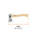 Hacha cazadora 1-1/4 lb, mango hickory 14", Truper